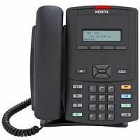Nortel IP Phone 1210 Charcoal with Icon Keys